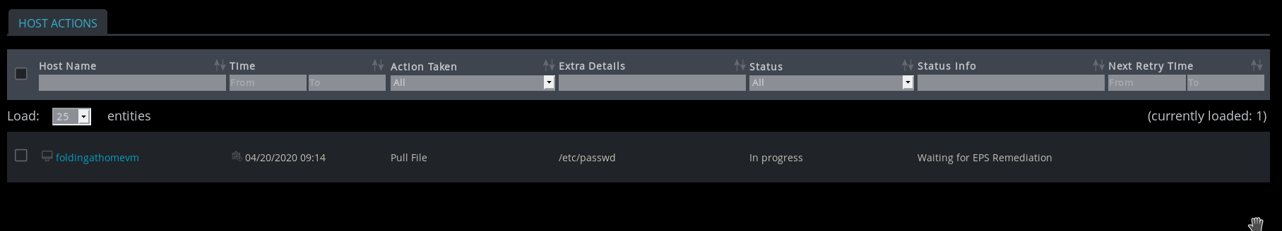 Retrieving files with Cynet 360