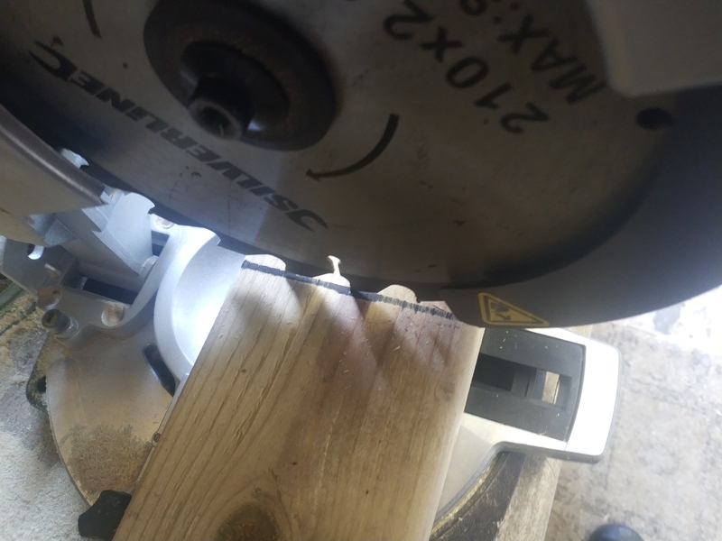 Spinny cutty wheel of wood death