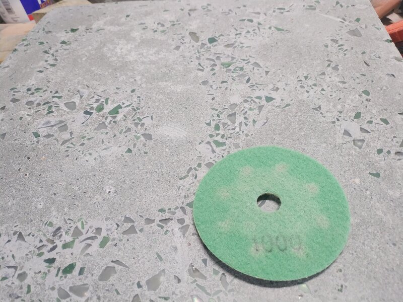1000 grit makes more shiney