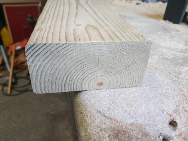 End of a 2x4