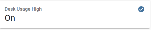 HomeAssistant state for desk usage high